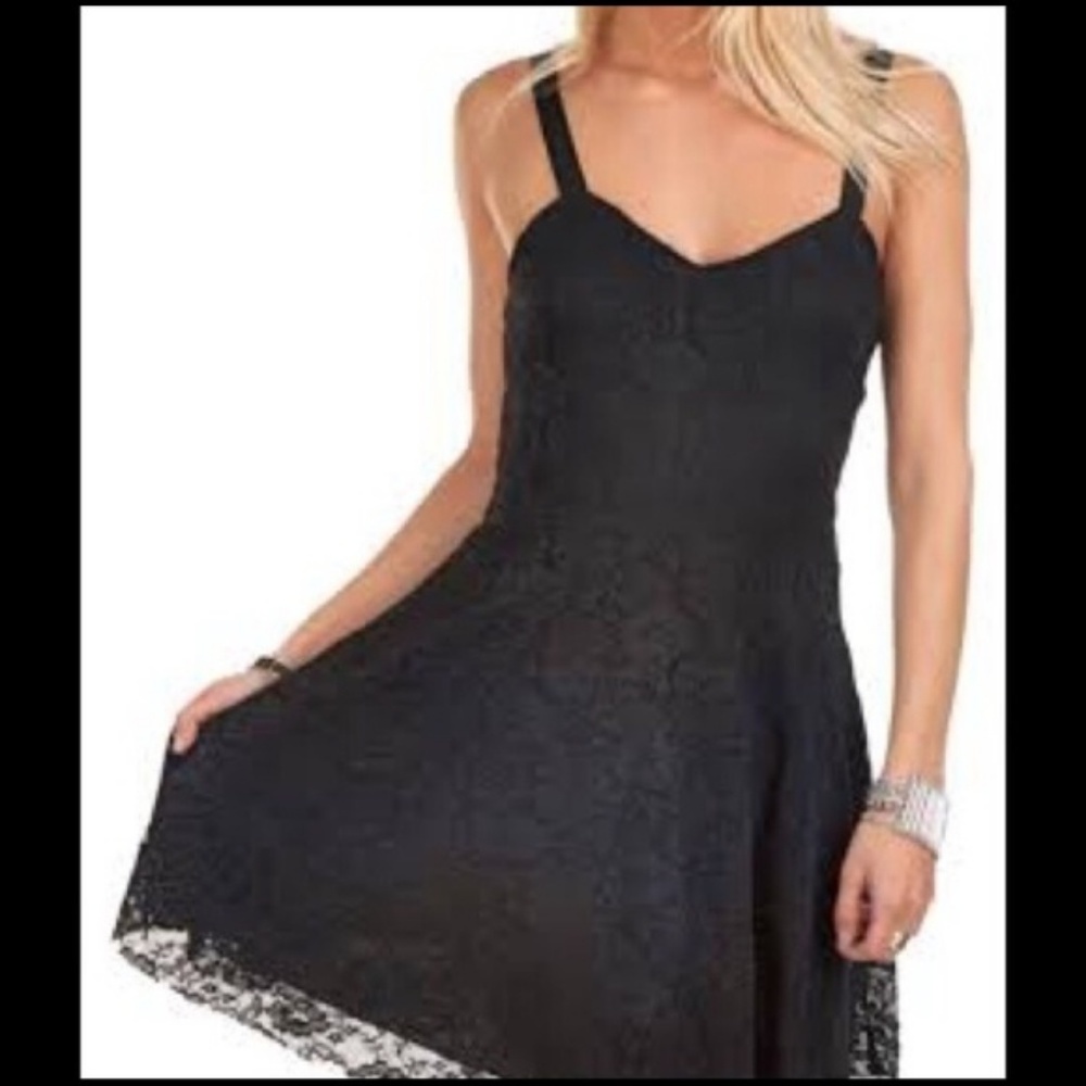 Free People Fit & Flare Lacey Dress - Picture 3 of 3